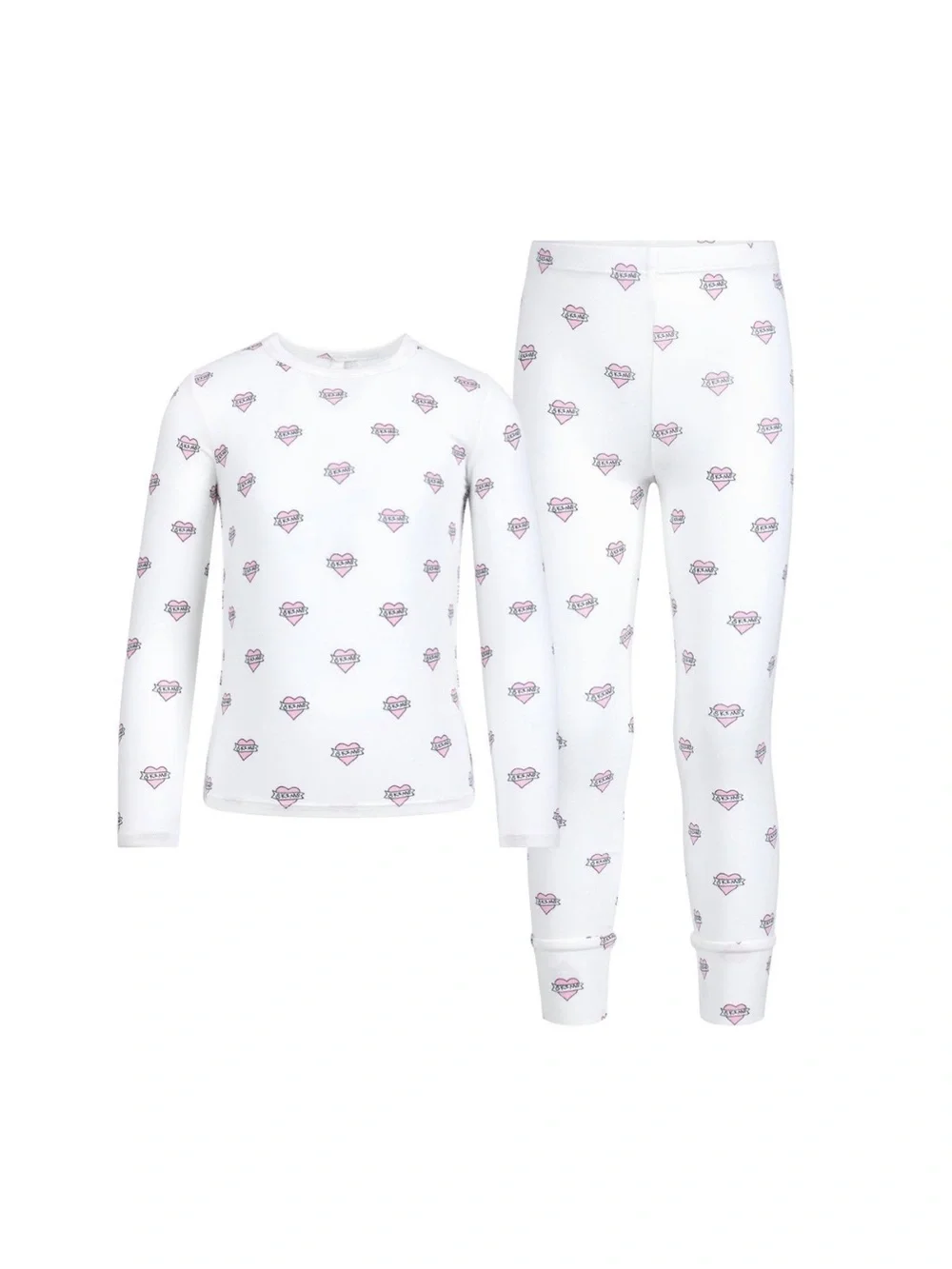 Skims Kids Sleep Set Marble Heart Banner - Picture 4 of 7